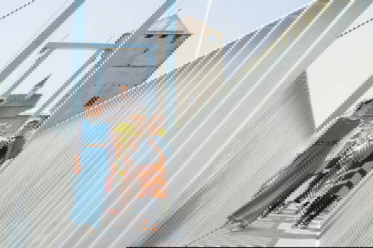 Zugbrücke der Burg Mauterndorf. Kredit Salzburger Burgen &amp; Schl&ouml;sser