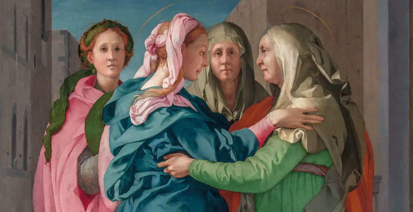 Traslado de la Visitación de Pontormo a Poggio a Caiano