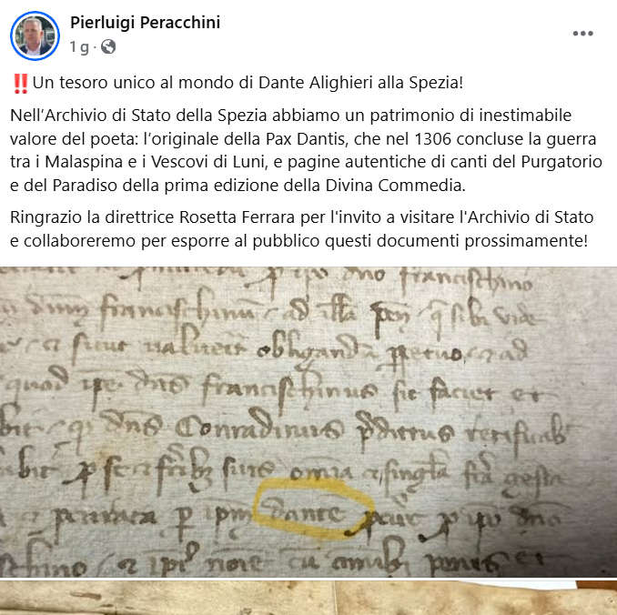 Mayor Peracchini's post Mayor Peracchini's post