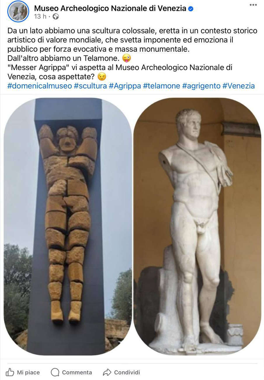 El puesto suprimido posteriormente del Museo Arqueológico Nacional de Venecia El puesto suprimido posteriormente del Museo Arqueológico Nacional de Venecia