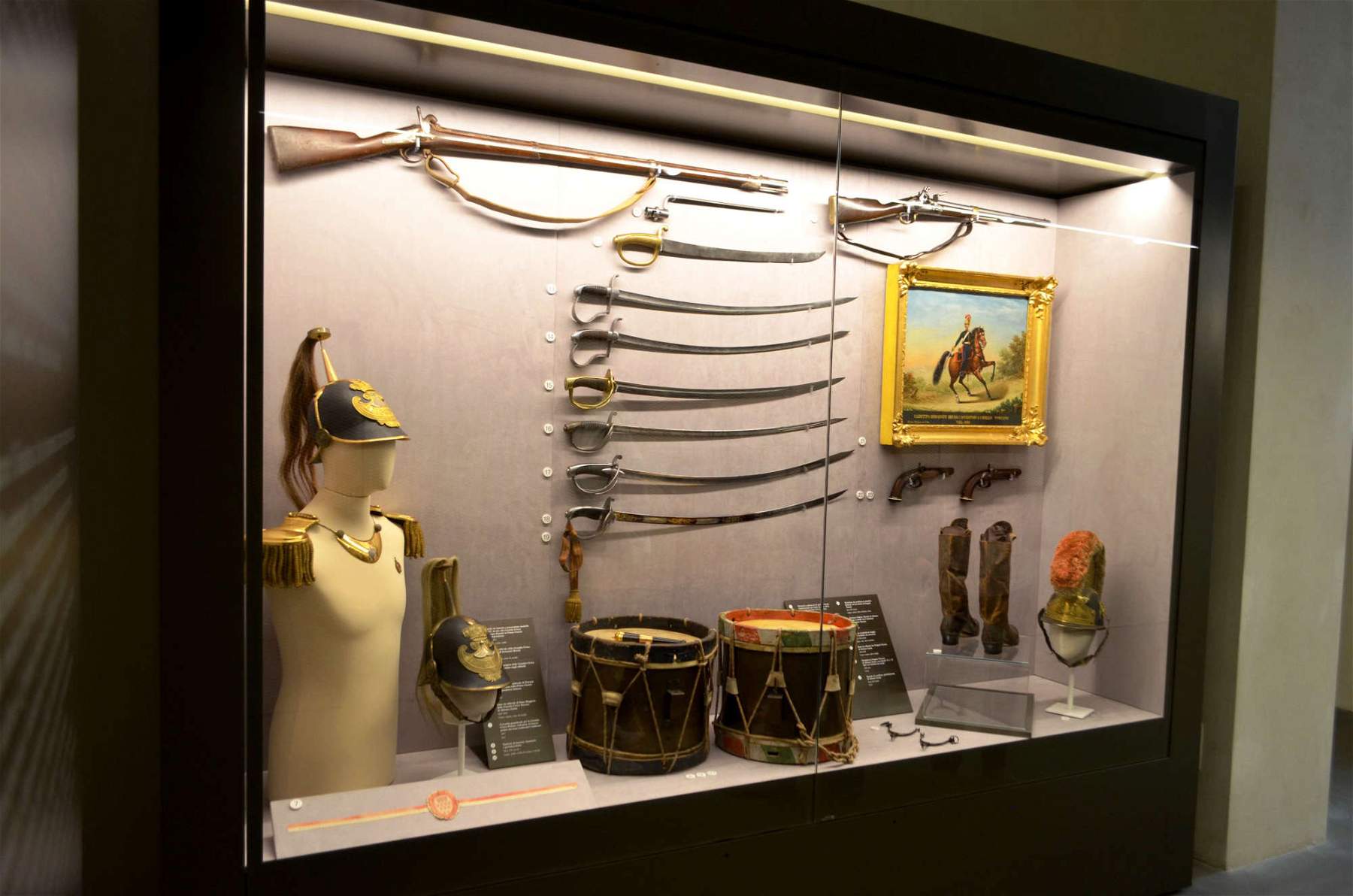 Prato, Palazzo Pretorio Museum unveils a display case on the Risorgimento