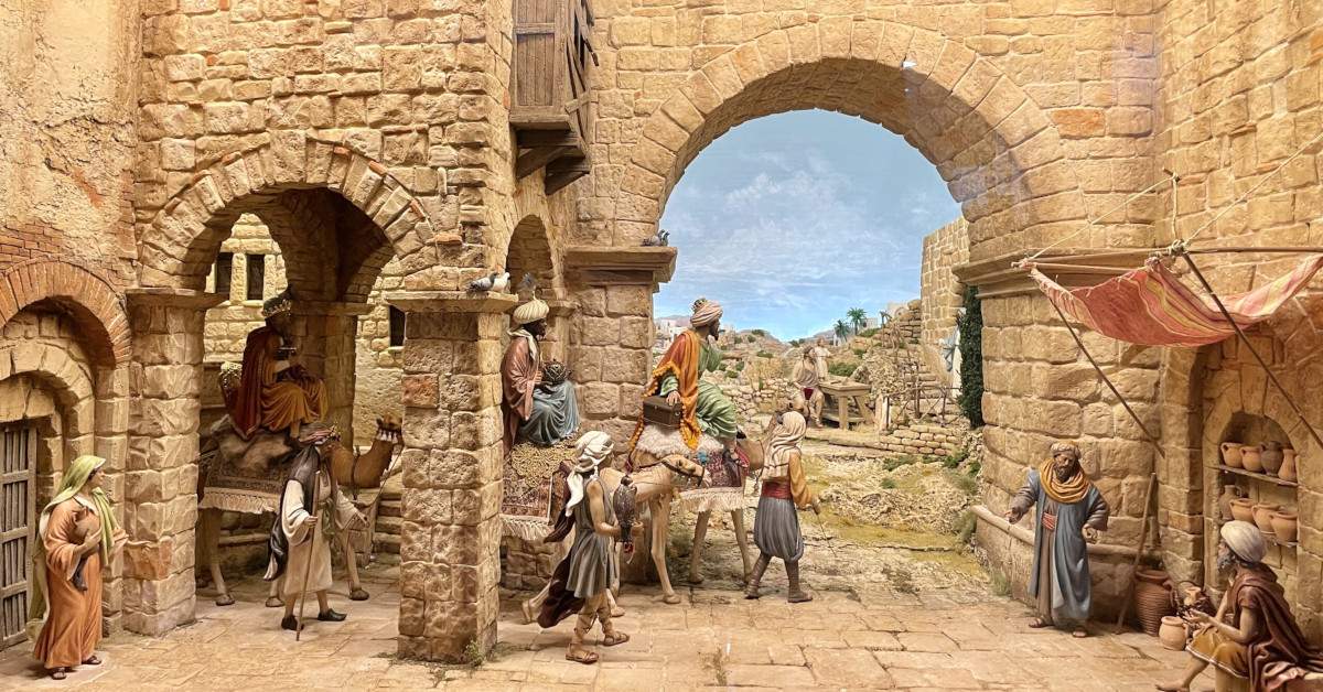Twenty-six Maltese nativity scenes on display at the Basilica of SantAndrea della Valle in Rome 