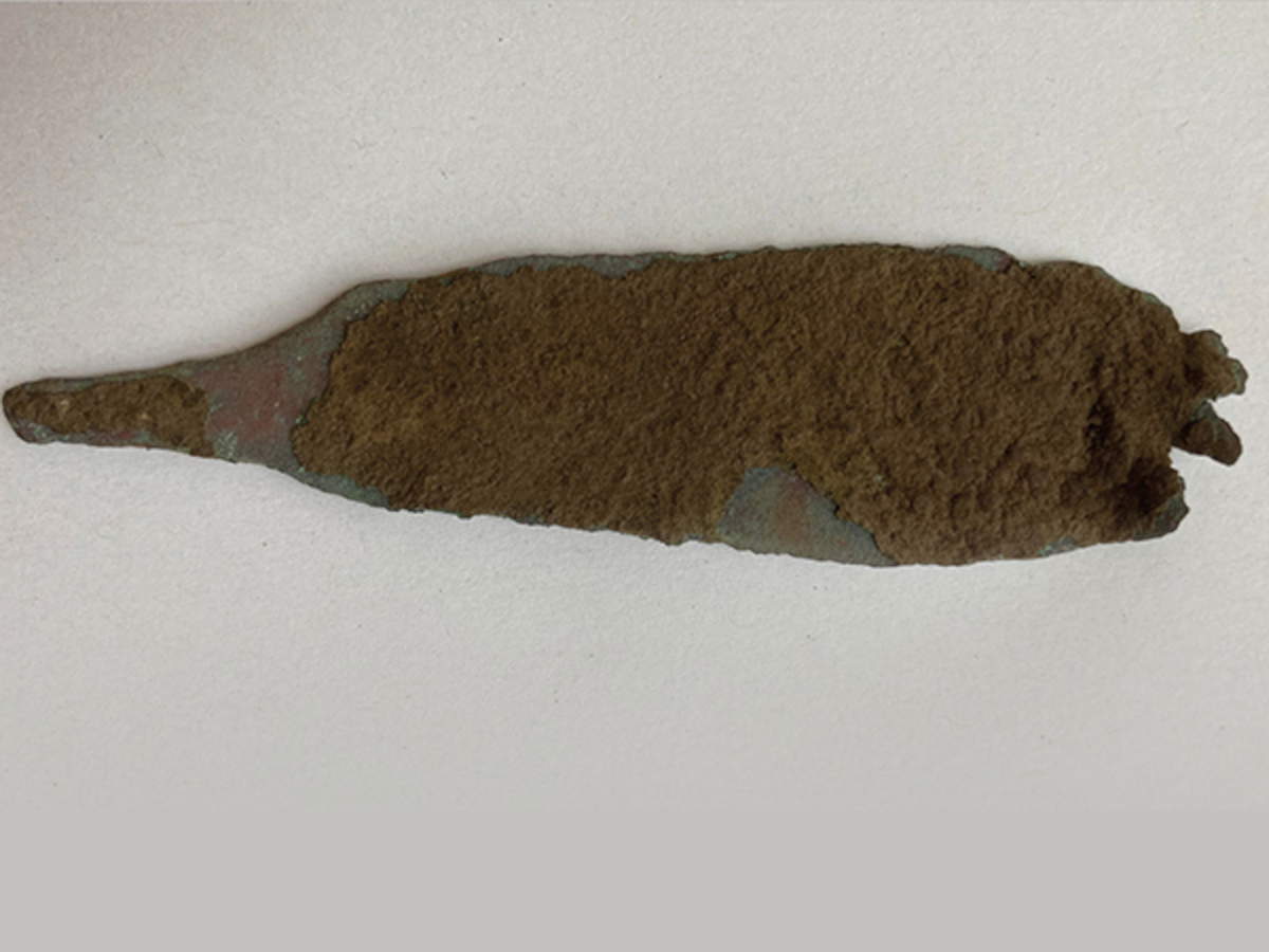 Rare 4,000-year-old copper dagger found in Trieste Karst