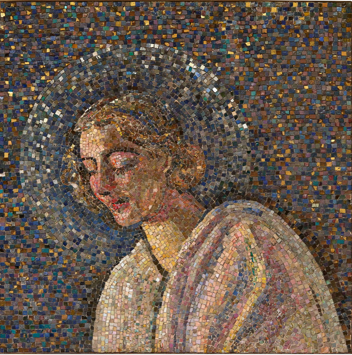 Renato Signorini, Angelo (1931 ; mosaïque, 80 × 80 cm ; Ravenne, collection privée Eredi Signorini) Renato Signorini, Angelo (1931 ; mosaïque, 80 × 80 cm ; Ravenne, collection privée Eredi Signorini)