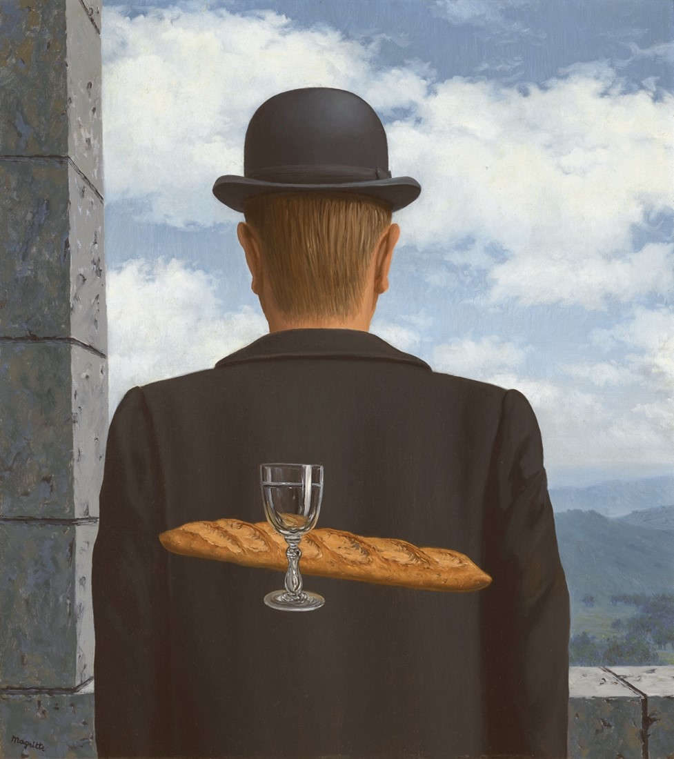 René Magritte, L'ami intime (1958) René Magritte, L'ami intime (1958)