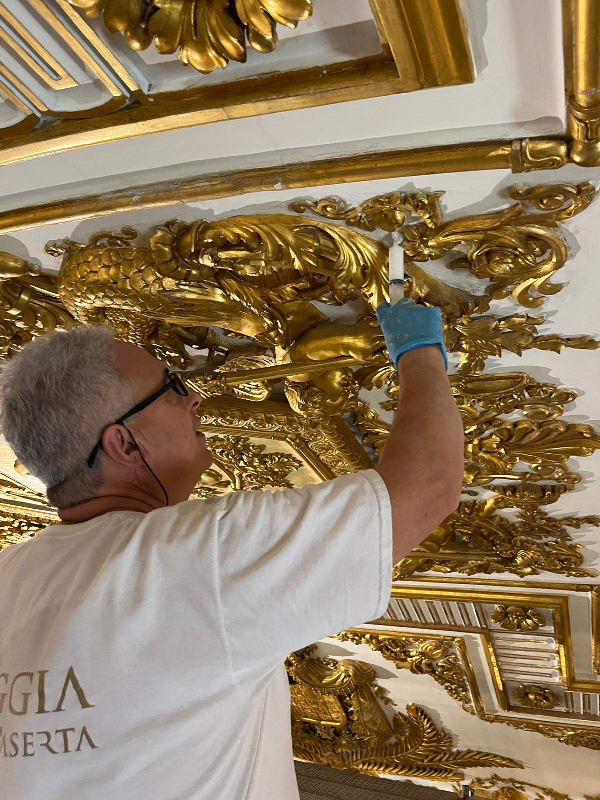 Restorations of the Royal Apartments at the Royal Palace of Caserta