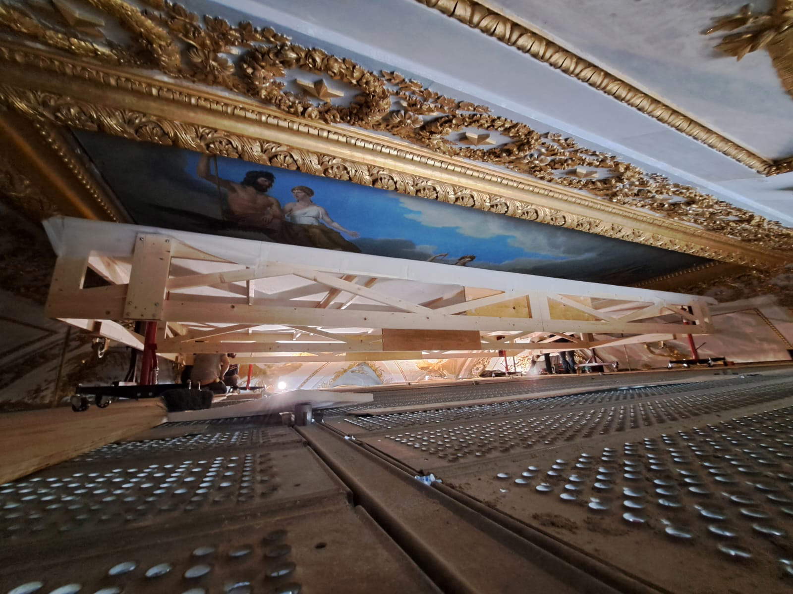 Restorations of the Royal Apartments at the Royal Palace of Caserta