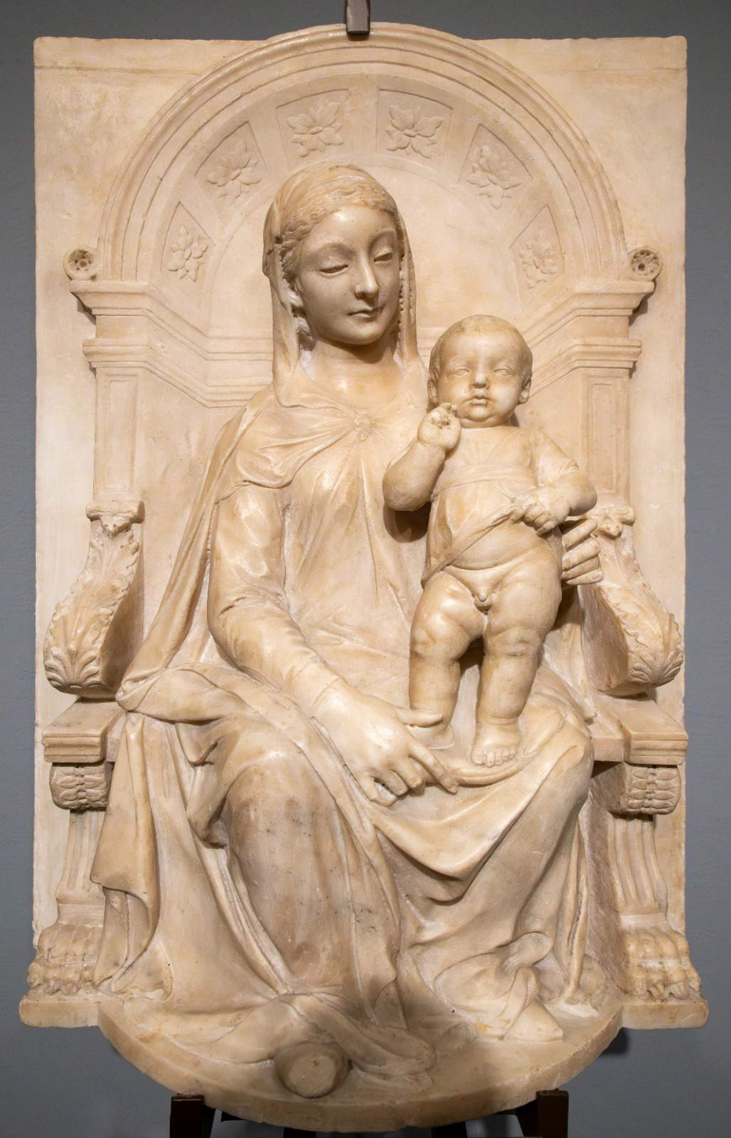 Restoration of the Madonna and Child by Antonio Rossellino Restoration of the Madonna and Child by Antonio Rossellino