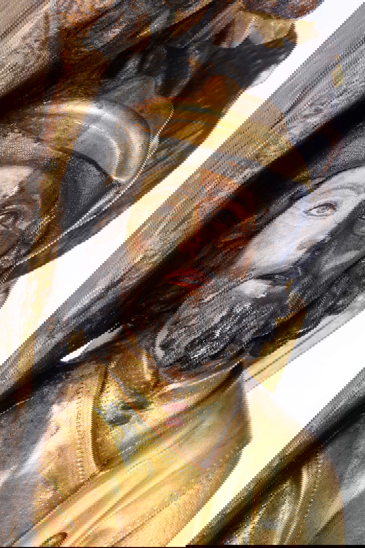 Details before and after restoration