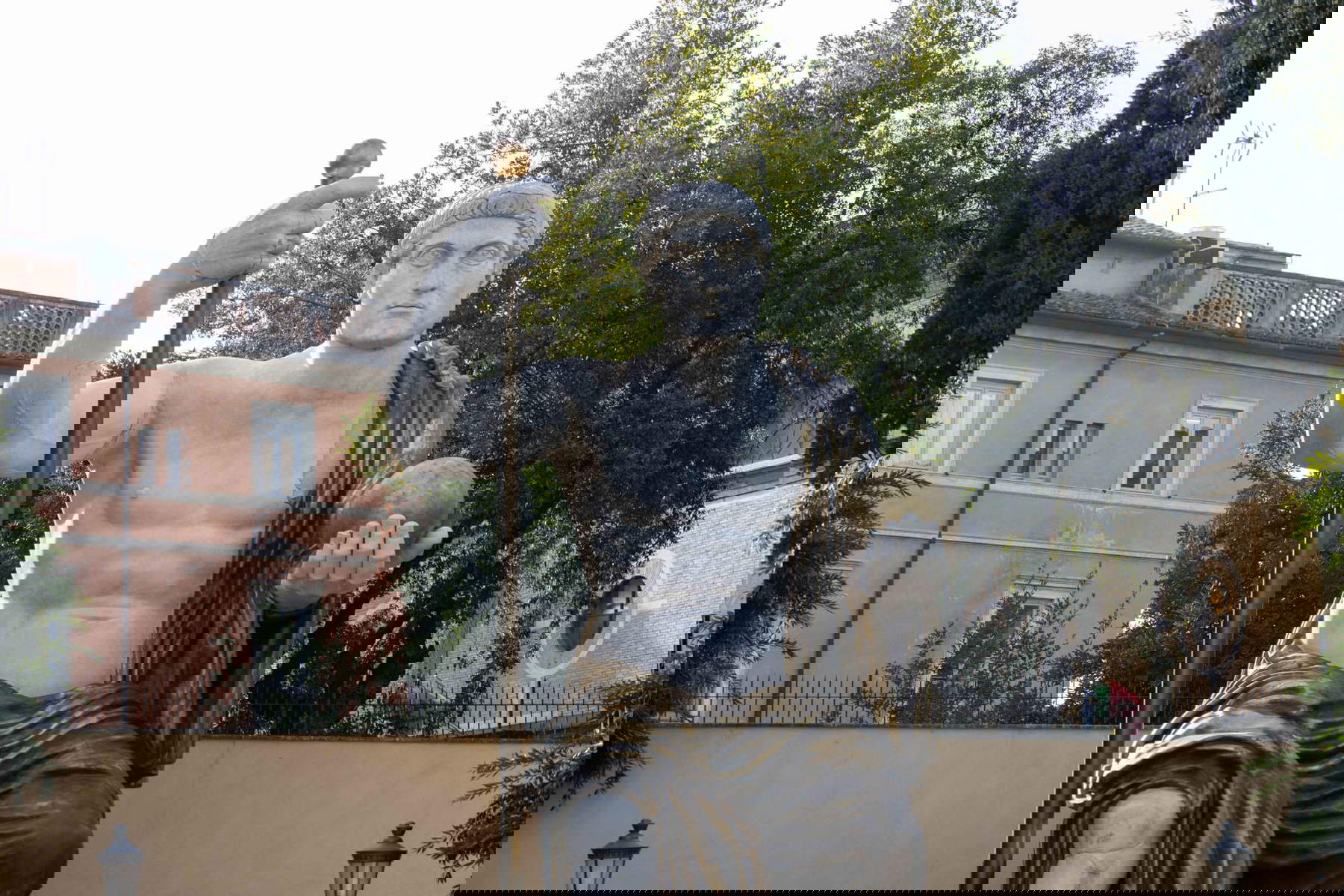 Ricostruzione del Colosso di Costantino Ricostruzione del Colosso di Costantino