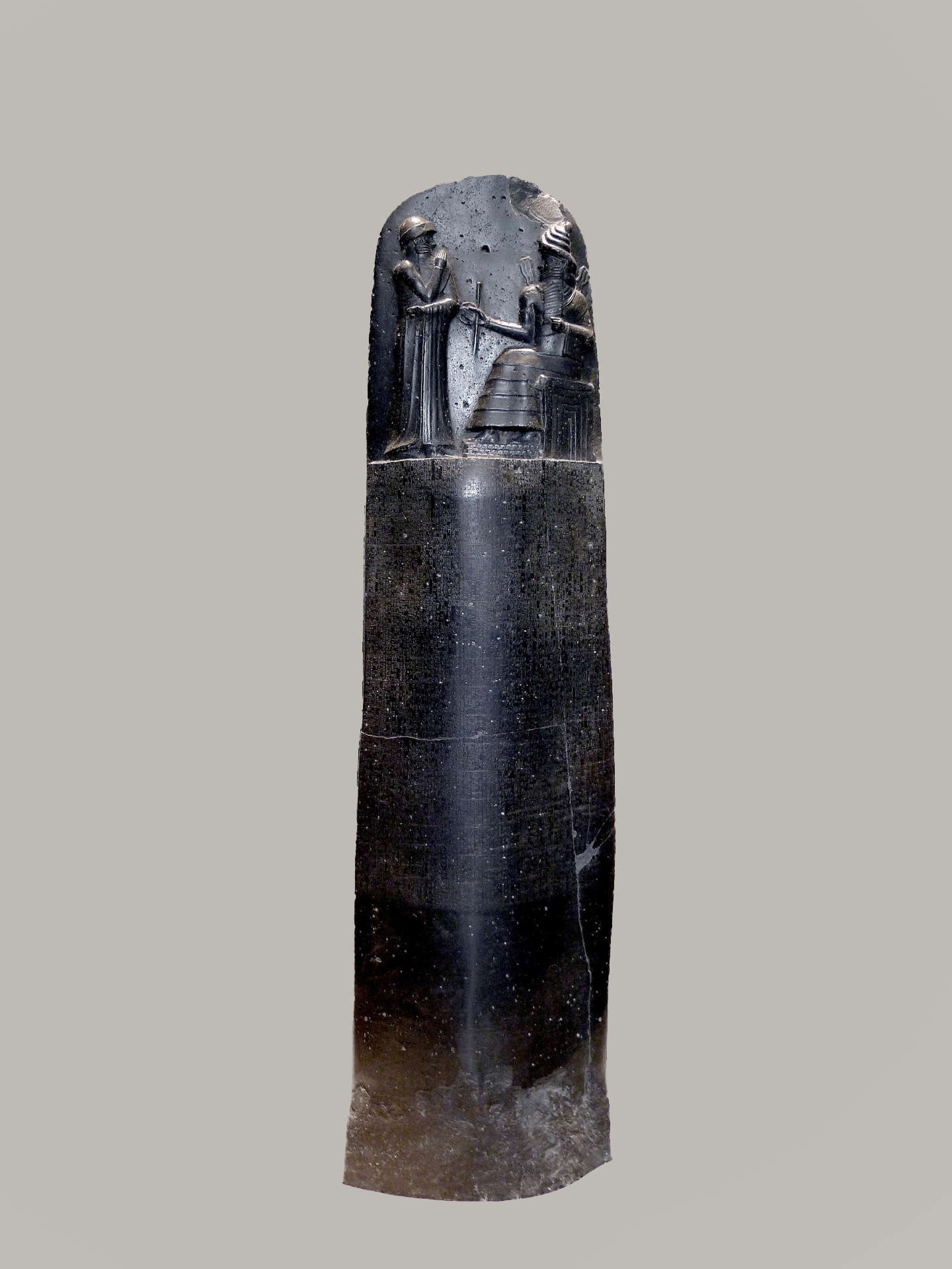 The 3D reproduction of the Code of Hammurabi