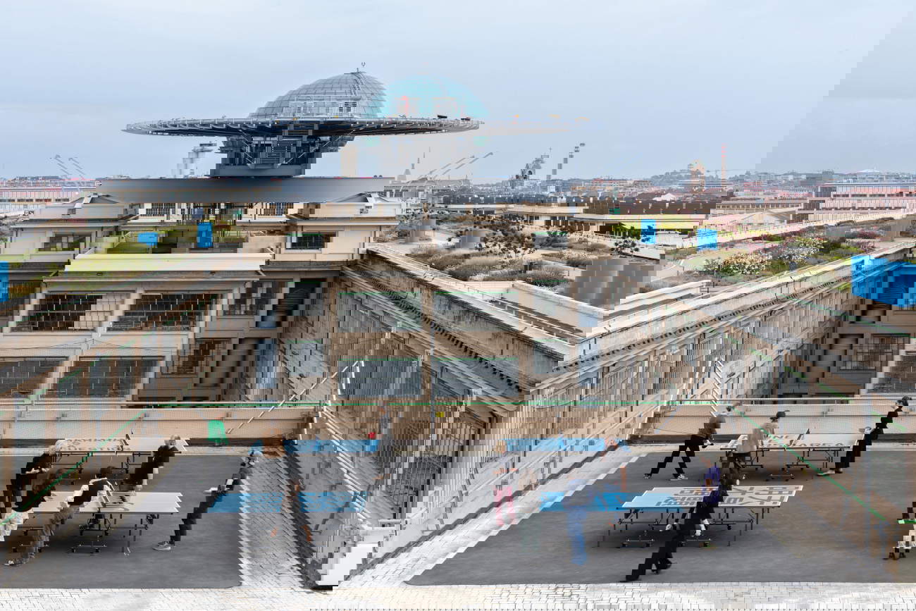 Rirkrit Tiravanija, Untitled (Tomorrow is the Question), 2024. Su concessione dell'artista e di Galerie Chantal Crousel, Paris. Foto di Sebastiano Pellion di Persano