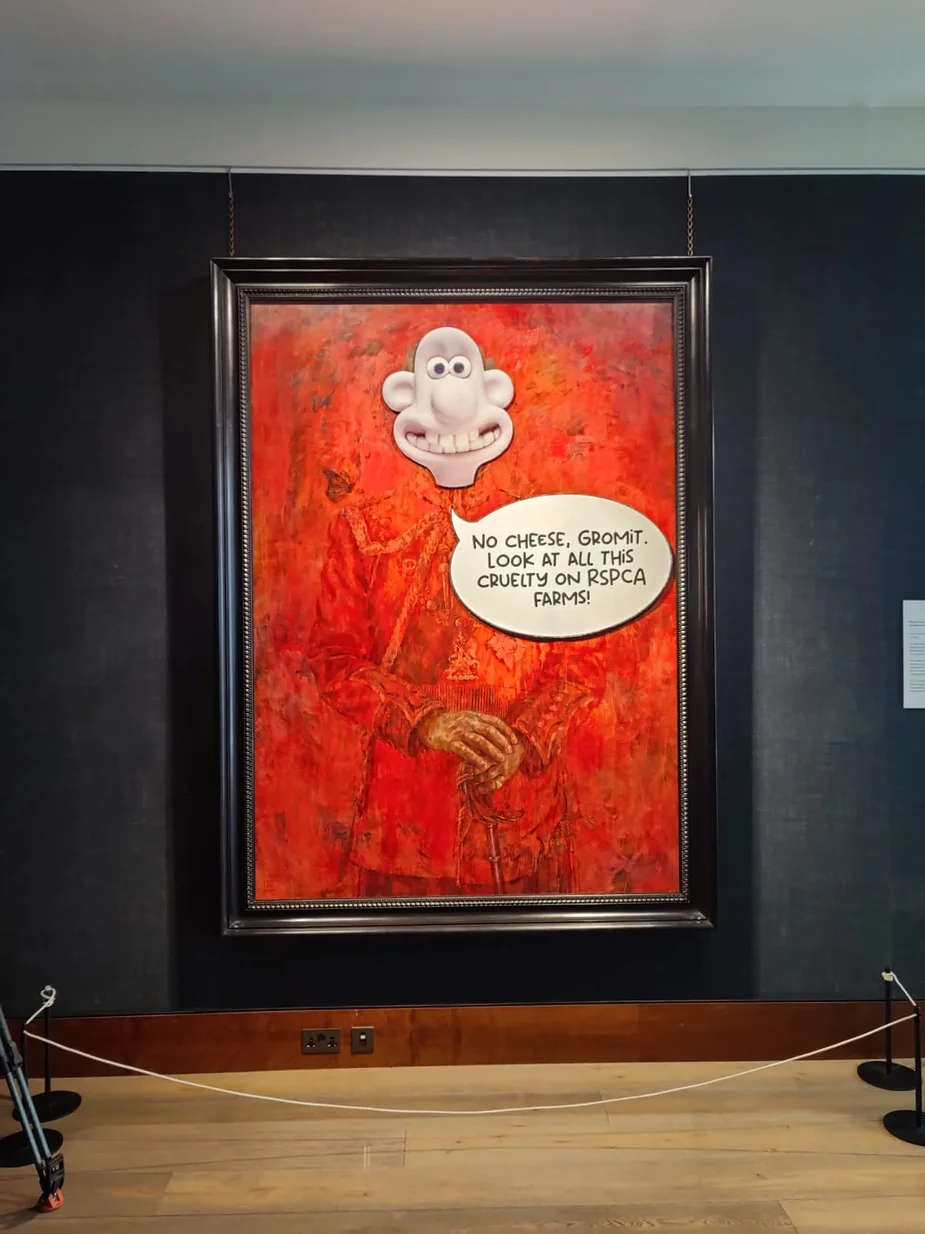 L'action contre le portrait du roi Charles