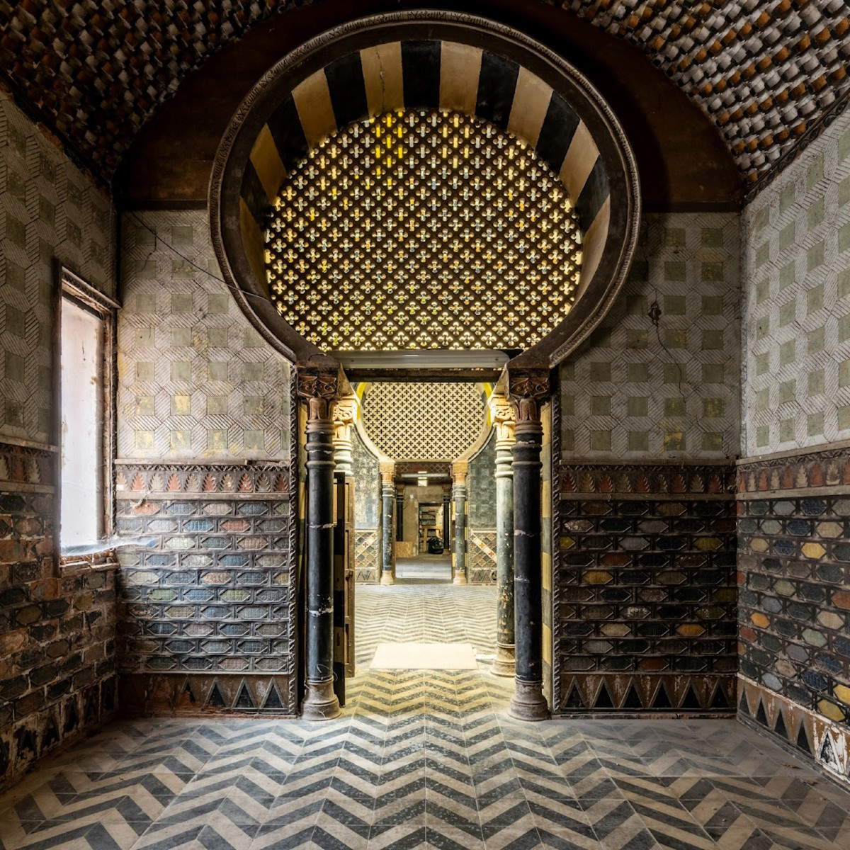 Rocchetta Mattei, the Arab-Moorish wing, the most authentic portion of the entire complex, will be restored 