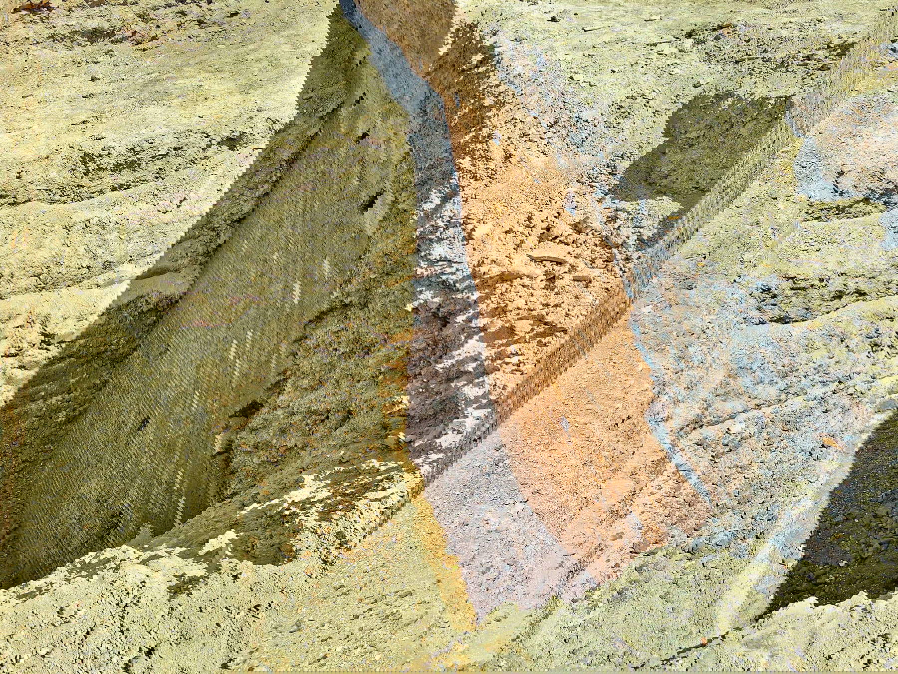 La scoperta delle strutture murarie del Patriarchio. Foto: Ministero della Cultura