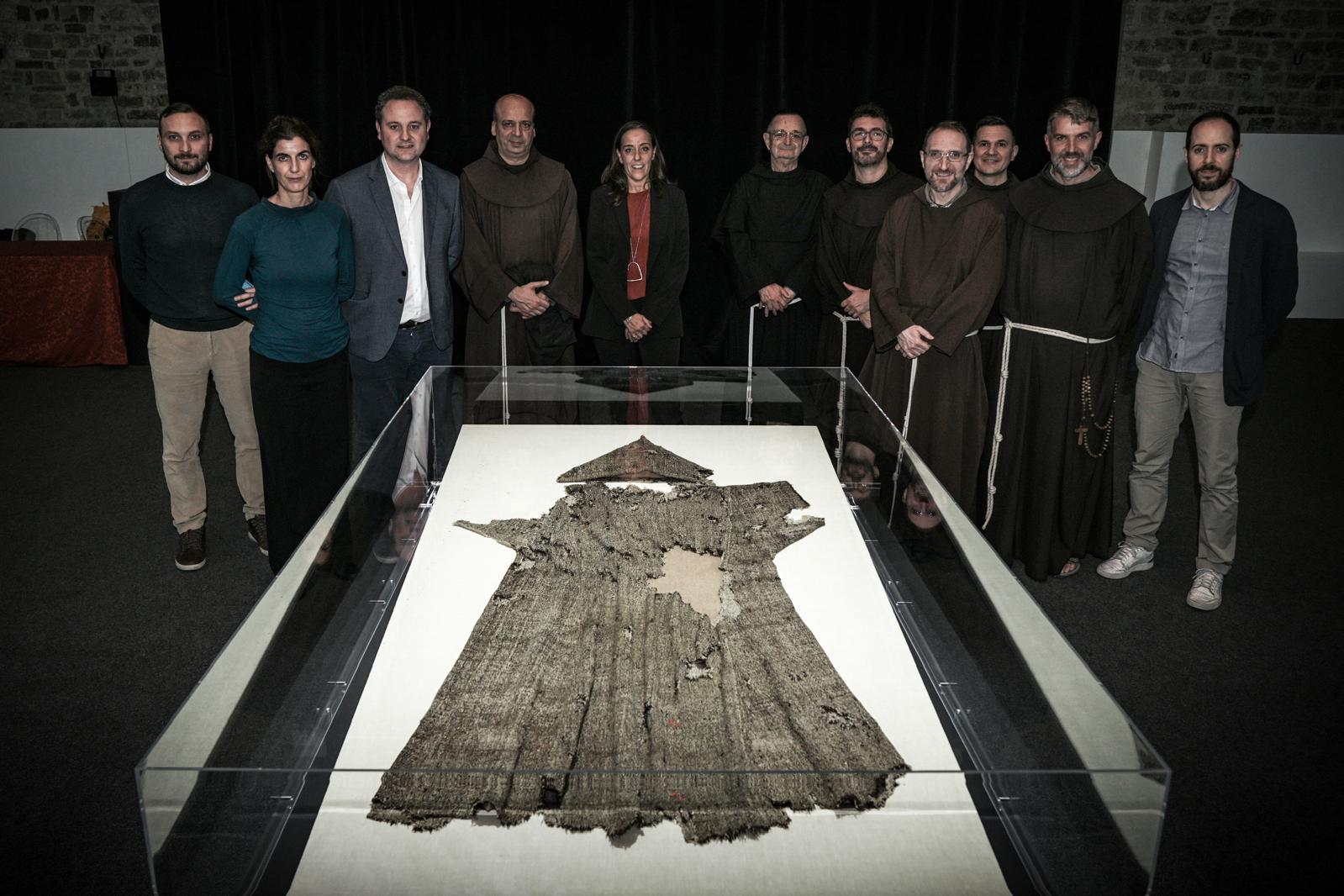 An exhibition at the Palazzo Vecchio showcases the precious Robe of St. Francis