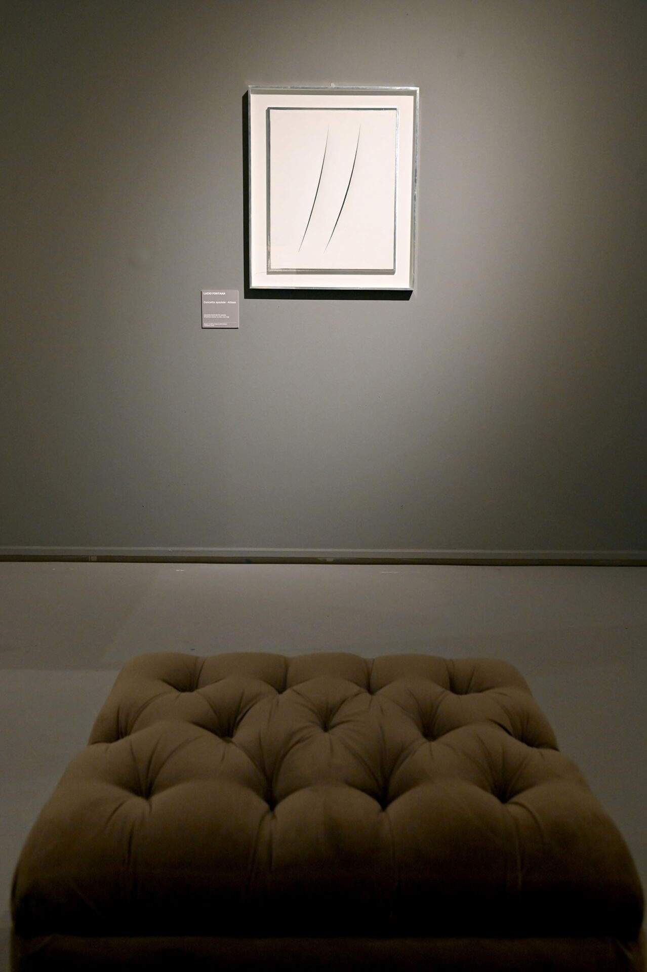Allestimento della mostra. Foto: Andrea Scuratti Allestimento della mostra. Foto: Andrea Scuratti