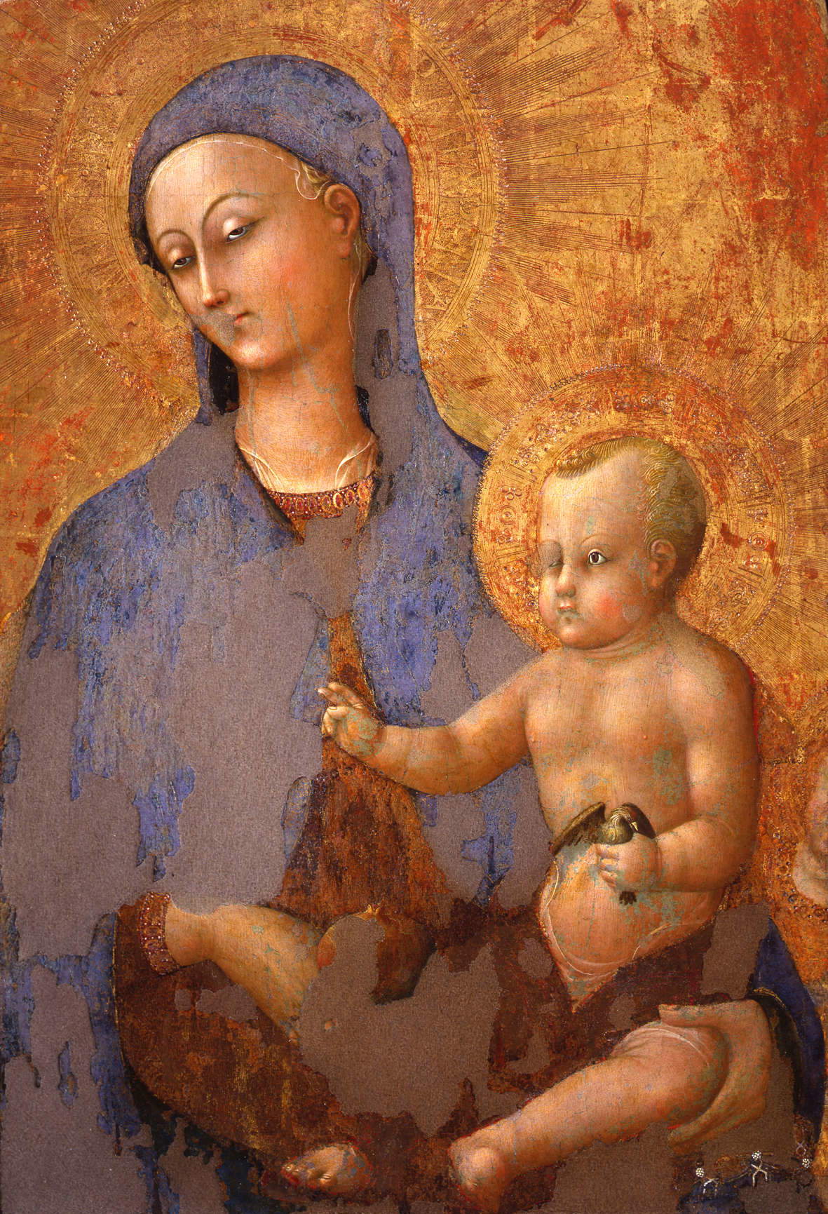 Stefano di Giovanni known as Sassetta, Madonna of Humility with Child (late 1530s; tempera and gold on panel, 67.5 x 45.3 cm; Siena, Museo Diocesano) Stefano di Giovanni known as Sassetta, Madonna of Humility with Child (late 1530s; tempera and gold on panel, 67.5 x 45.3 cm; Siena, Museo Diocesano)