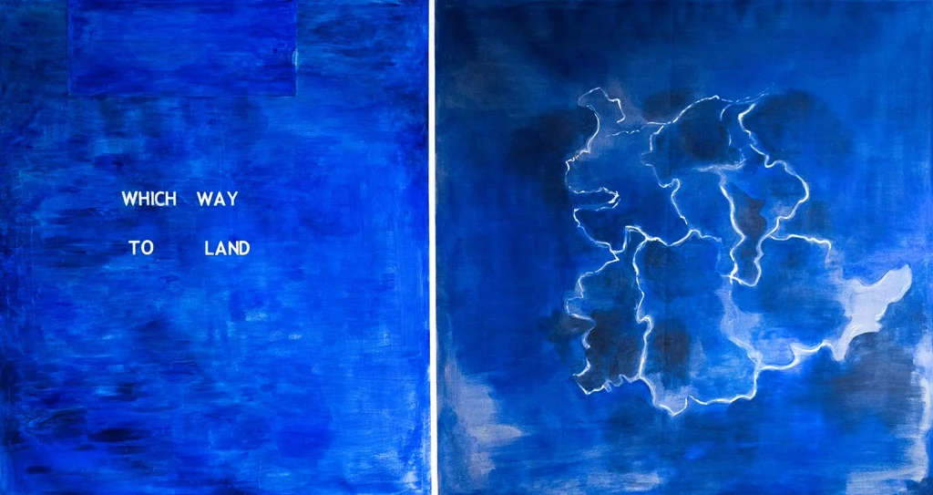 Sawangwongse Yawnghwe, Which way to land? Un interrogativo aperto sul destino di Burma (2023; acrilico su tela, 206 × 389 cm) Sawangwongse Yawnghwe, Which way to land? Un interrogativo aperto sul destino di Burma (2023; acrilico su tela, 206 × 389 cm)