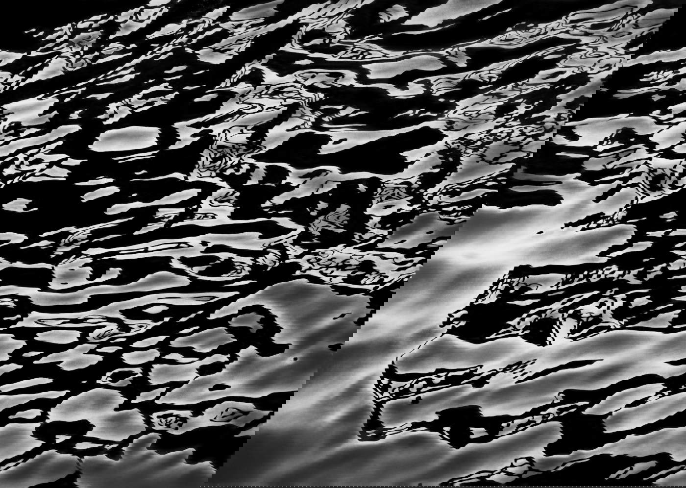 Serse Roma, A Fior d'Acqua (2024; graphite on paper, 145 x 195 cm) Courtesy of the artist and Galleria Continua. Photo credit: Hari Bertoja