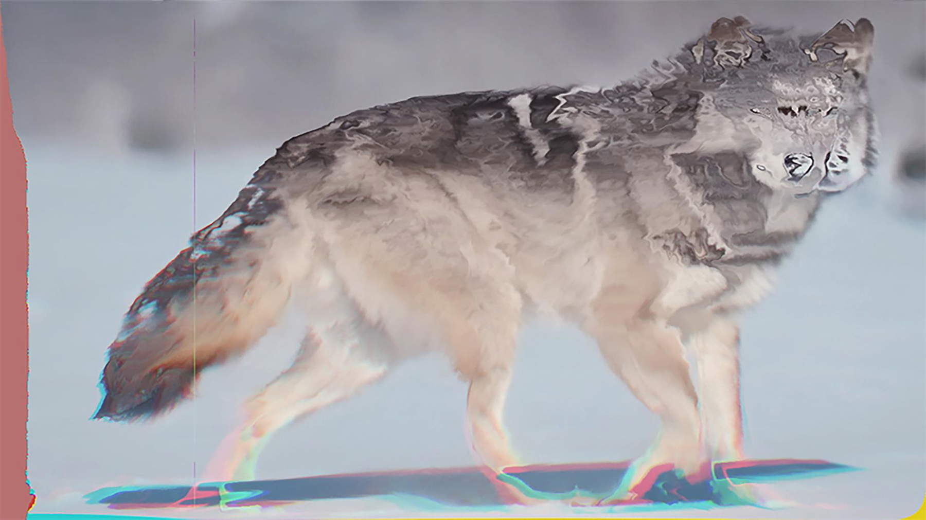 Shahryar Nashat, Streams of Spleen (2024; Image from HD video: color/stereo sound). Courtesy of the artist and Rodeo, Piraeus/London; Gladstone Gallery, New York/Brussels; David Kordansky Gallery, Los Angeles/New York Shahryar Nashat, Streams of Spleen (2024; Image from HD video: color/stereo sound). Courtesy of the artist and Rodeo, Piraeus/London; Gladstone Gallery, New York/Brussels; David Kordansky Gallery, Los Angeles/New York