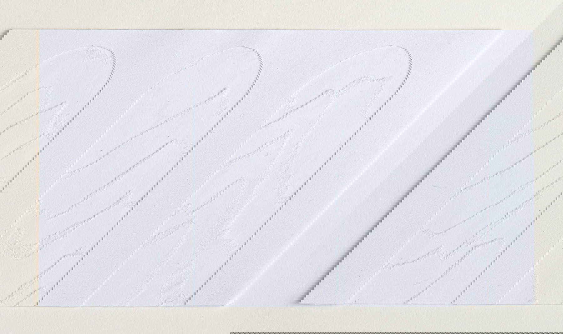 Sophie Whettnall, Triptique (2023; paper collage). Courtesy of the artist and Michel Rein Gallery, Paris-Brussels Sophie Whettnall, Triptique (2023; paper collage). Courtesy of the artist and Michel Rein Gallery, Paris-Brussels