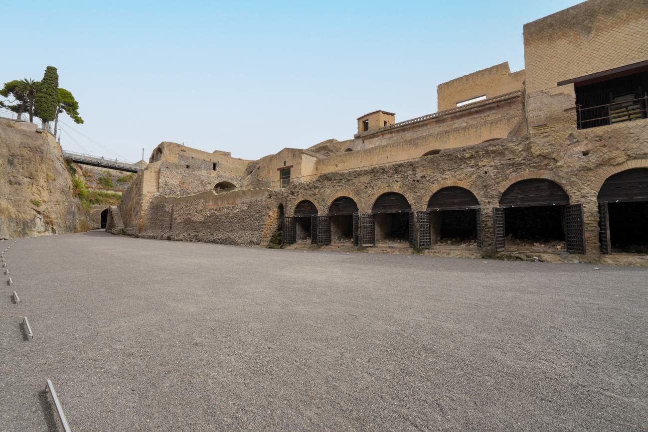 Ecolano, der antike Strand von Herculaneum, wird wieder für die Öffentlichkeit zugänglich gemacht, der erste in einem archäologischen Park