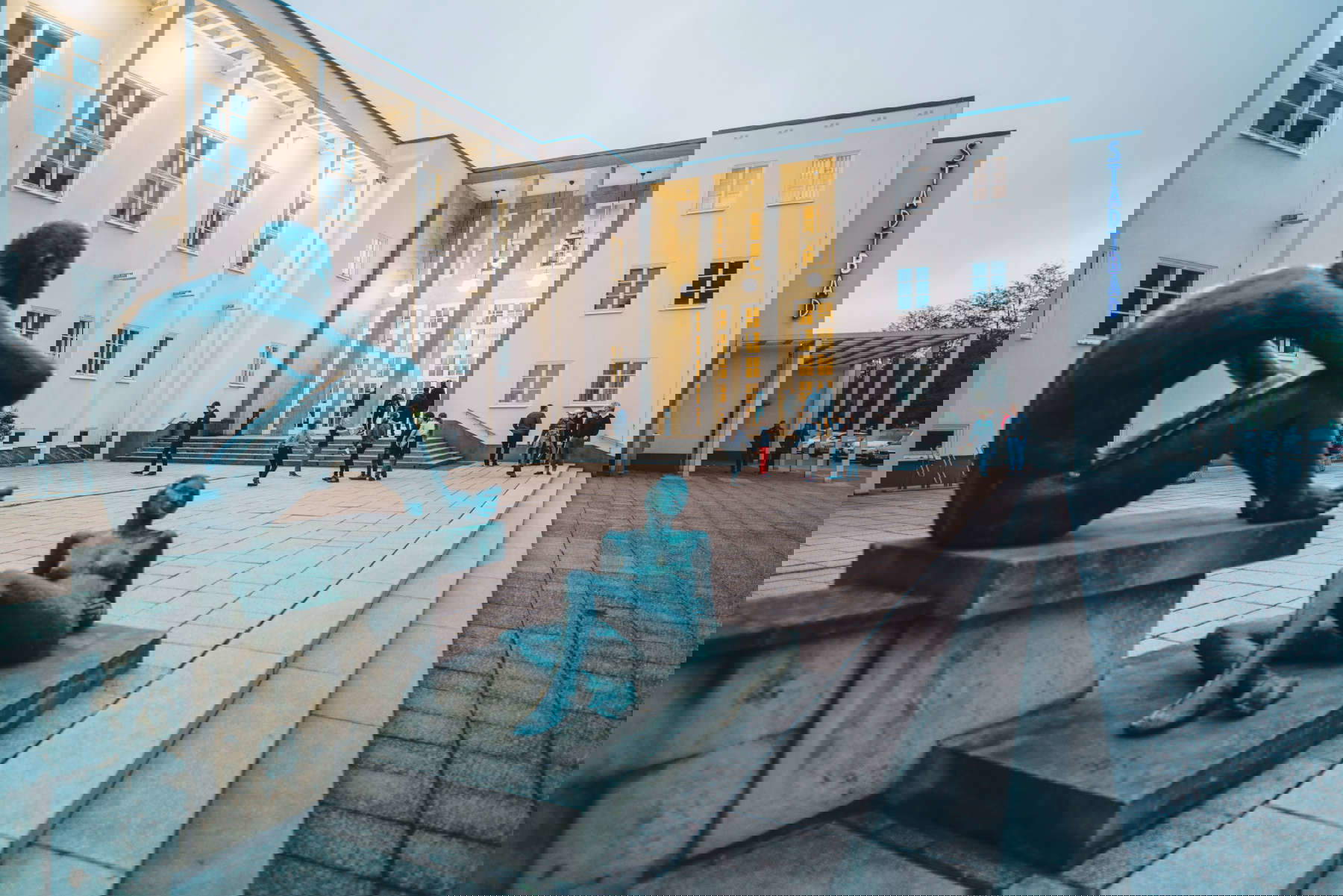 Stadtbad di Chemnitz. Foto: Ernesto Uhlmann Stadtbad di Chemnitz. Foto: Ernesto Uhlmann