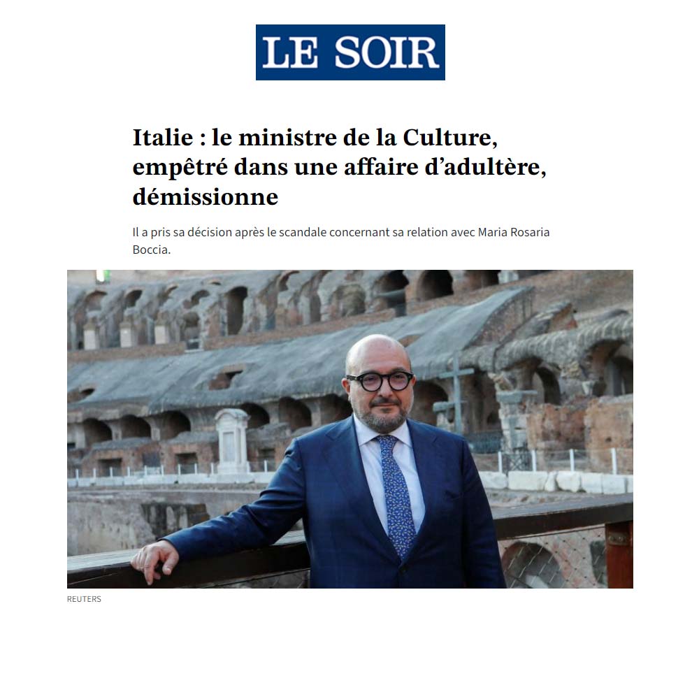 Reazioni della stampa internazionale allo scandalo Sangiuliano-Boccia