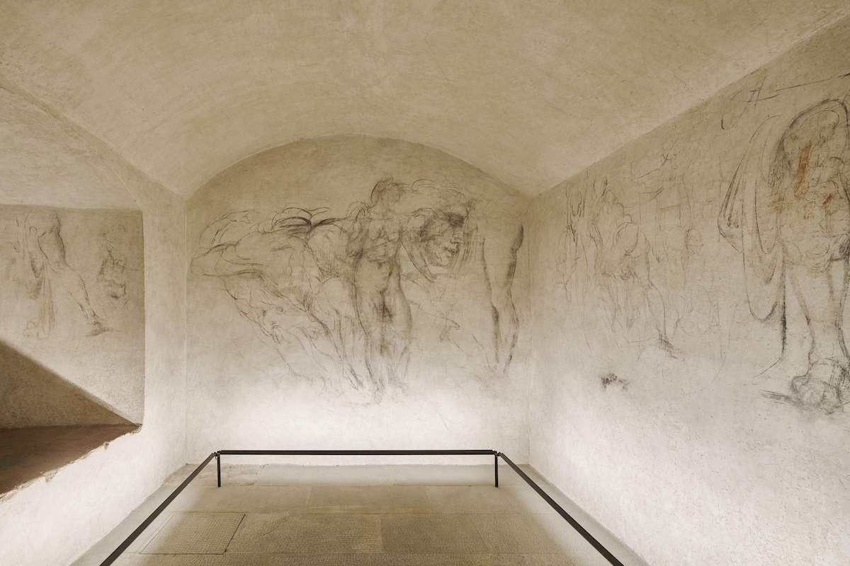 In Florenz kann Michelangelos Geheimzimmer noch besichtigt werden. Mit eingeschränktem Zugang