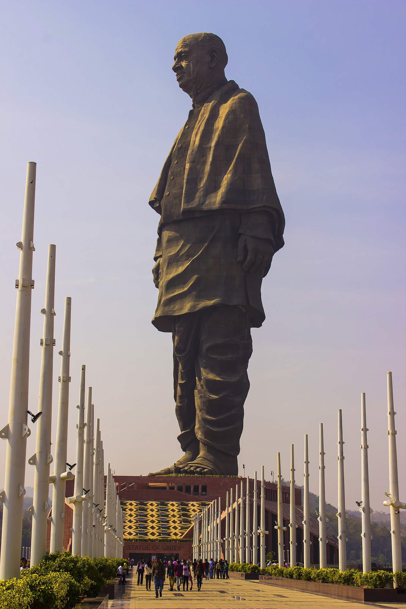 Statue der Einheit (Rajpipla, Indien). Foto: Snehrashmi Statue der Einheit (Rajpipla, Indien). Foto: Snehrashmi