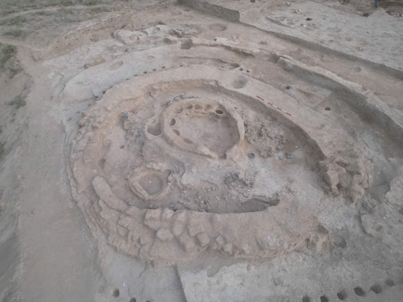 À Tava Tepe, en Azerbaïdjan, découverte d'une structure circulaire, probablement une ancienne cuisine 