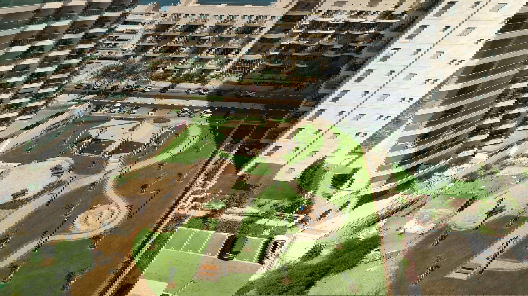 The new archaeological park in Ascalon (Ashkelon).