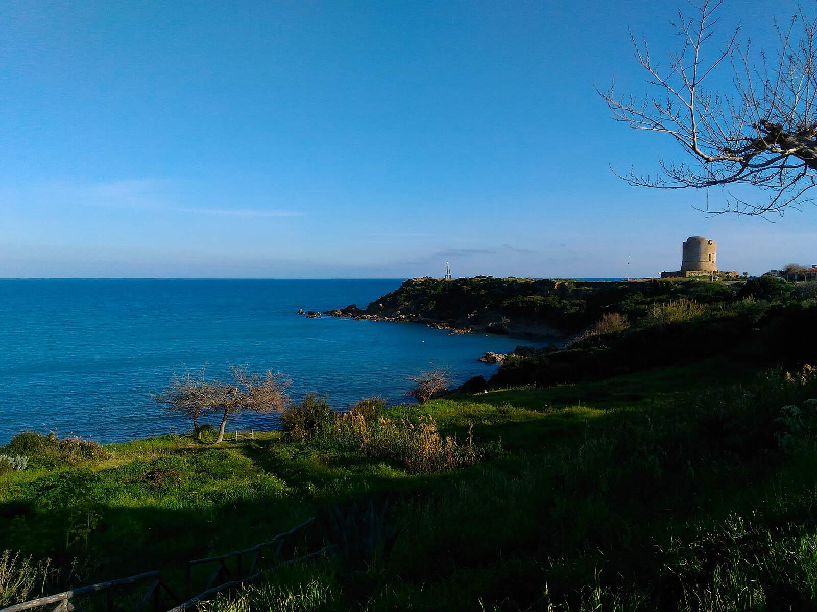 The Old Tower of Isola Capo Rizzuto The Old Tower of Isola Capo Rizzuto