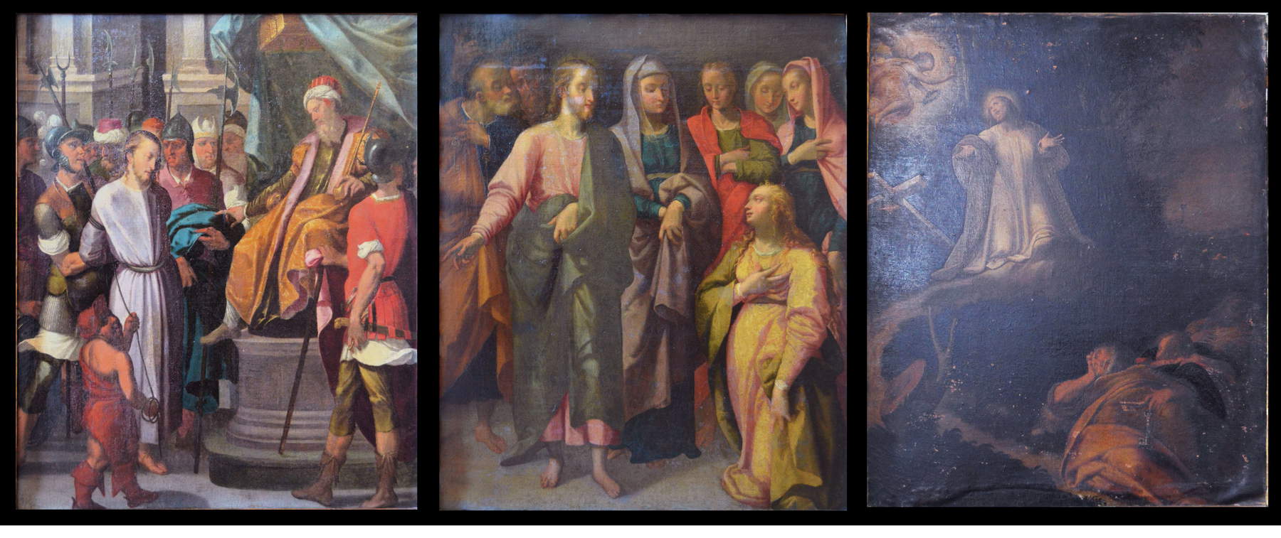 Mantua, three 16th-century paintings donated to the Ducal Palace. One is unpublished