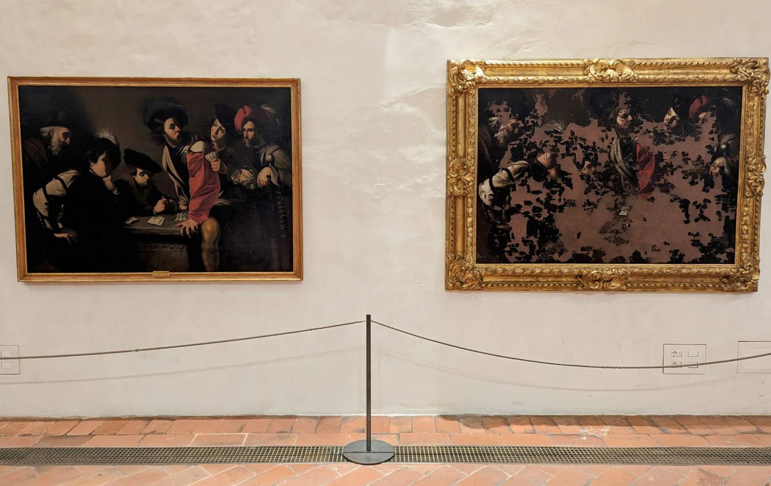In den Uffizien eine Ausstellung zum Gedenken an das Massaker von Georgofili mit zwei Meisterwerken von Bartolomeo Manfredi