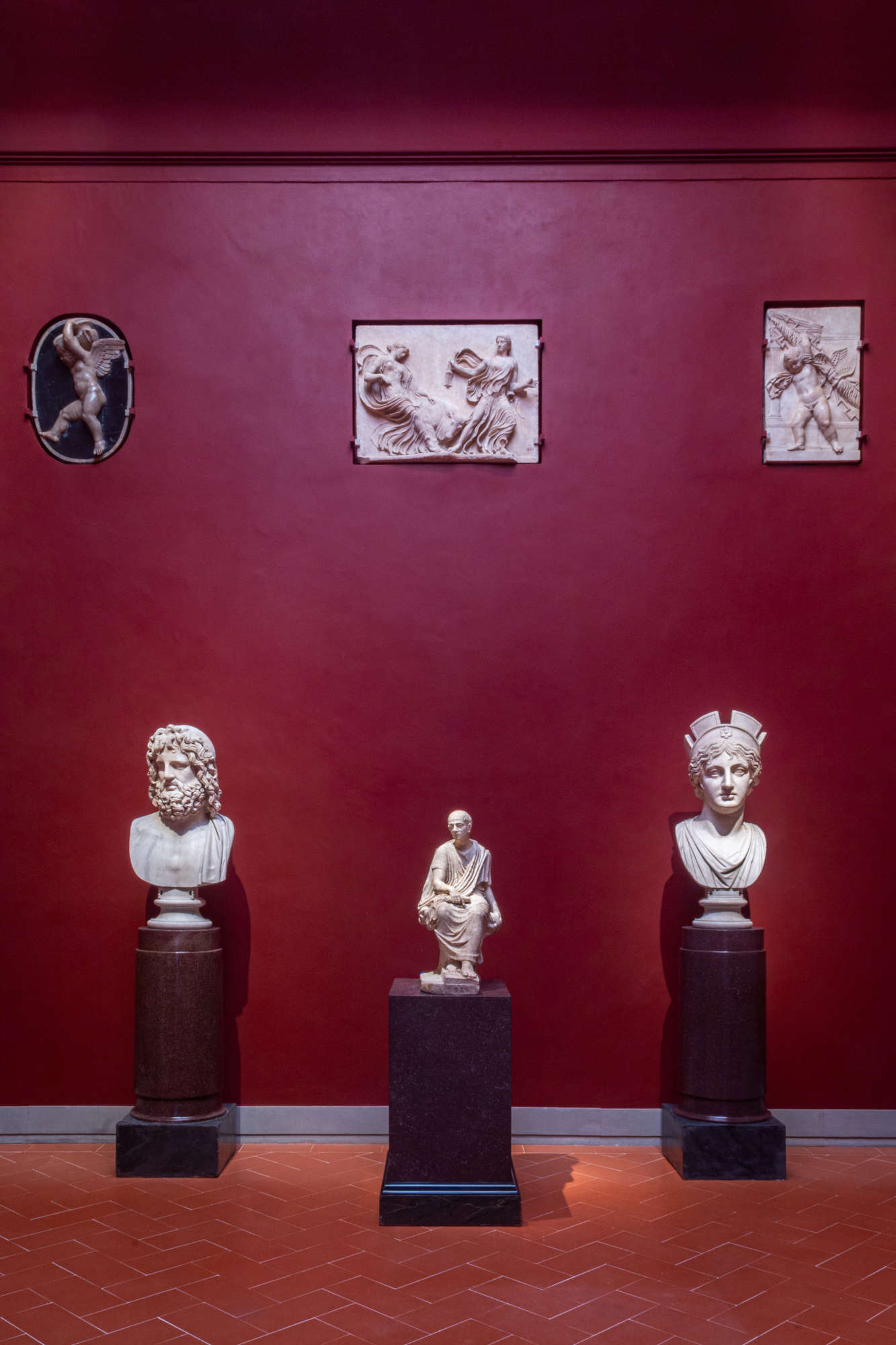 Il riallestimento della Sala dei Marmi Antichi Il riallestimento della Sala dei Marmi Antichi