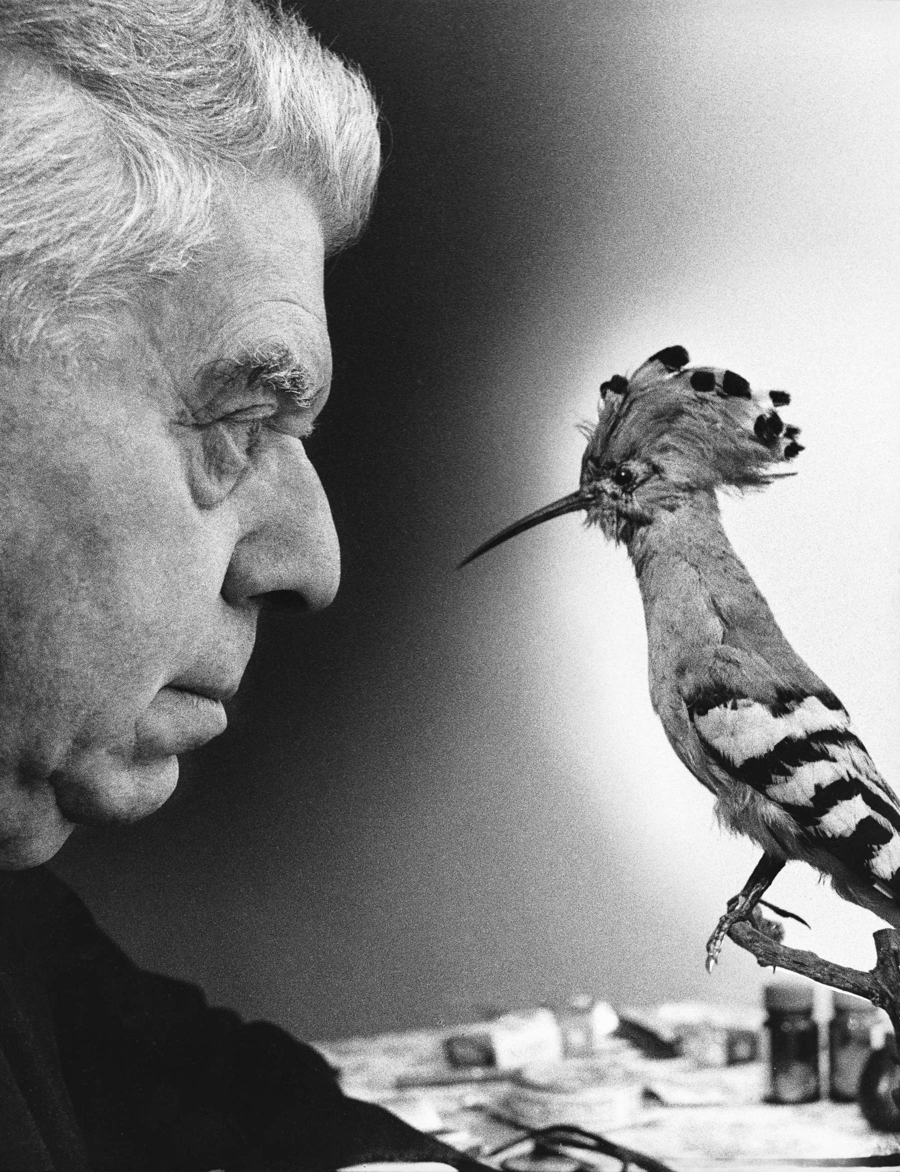 Ugo Mulas, Eugenio Montale, 1970. Photo : Eredi Ugo Mulas.  Tous droits réservés. Par concession des Archives Ugo Mulas, Milan - Galerie Lia Rumma, Milan/Naples.