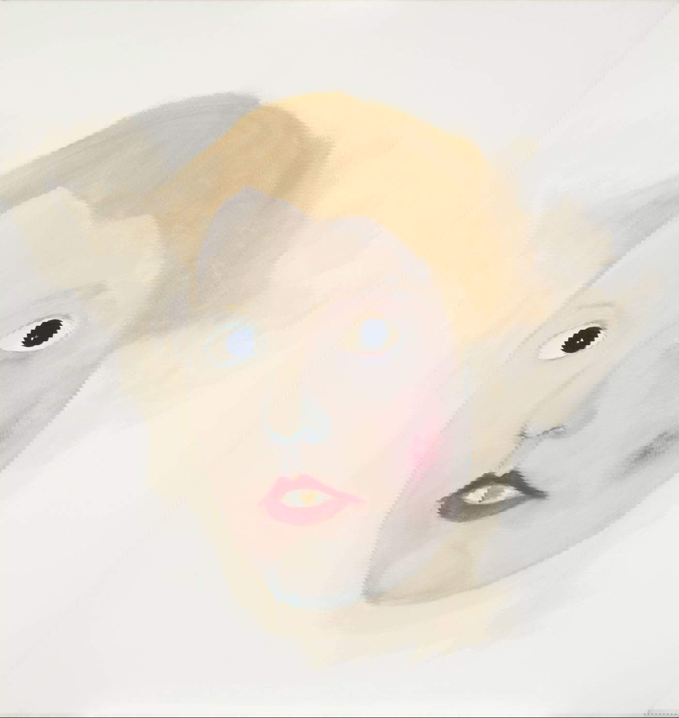 Vanessa Beecroft, VB.P.016.96 (1996; Öl auf Leinwand, Broadway) &copy; die Künstlerin