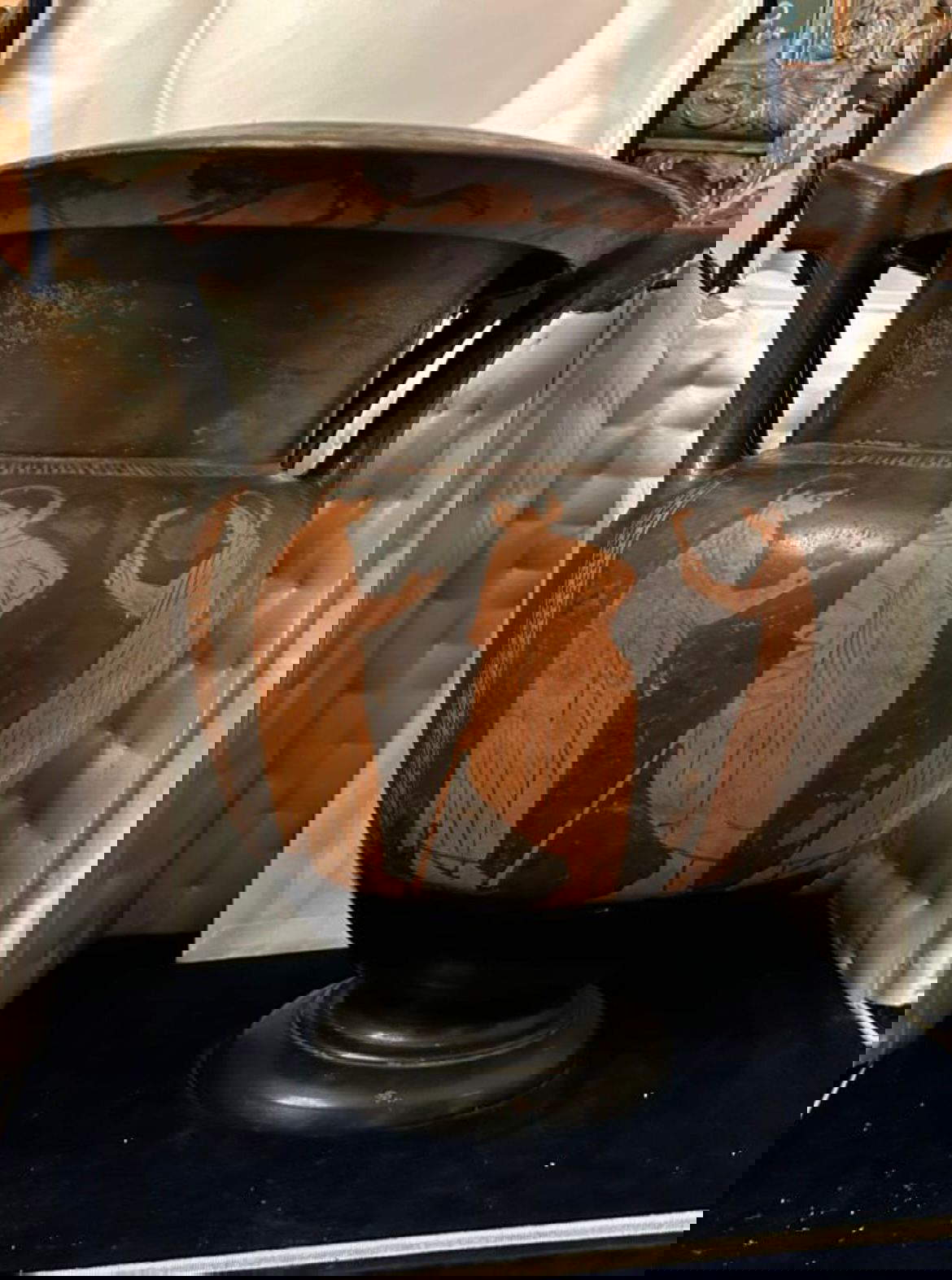 Il vaso greco restituito da Paolo Catti De Gasperi