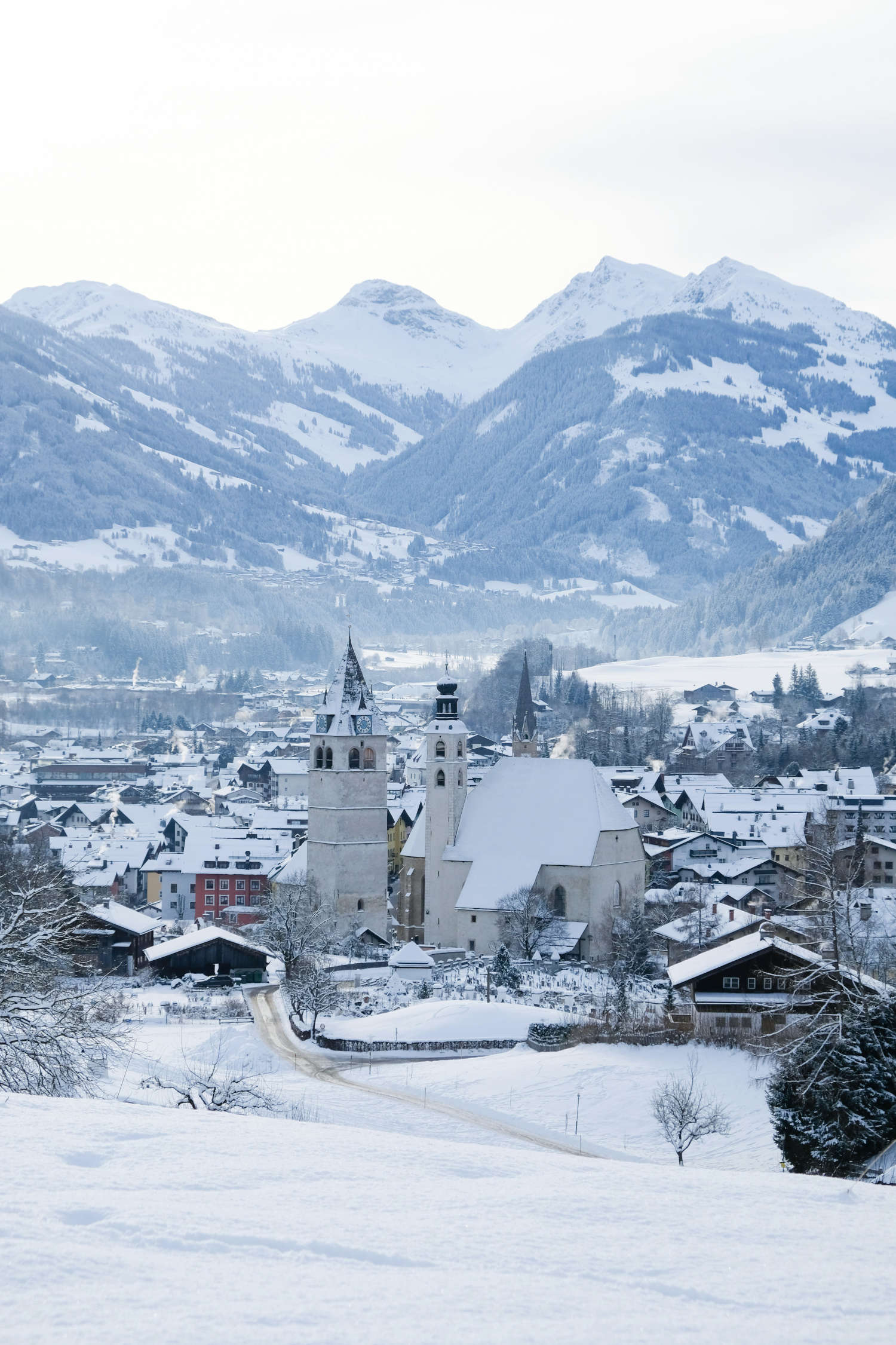 Blick auf Kitzbühel Blick auf Kitzbühel
