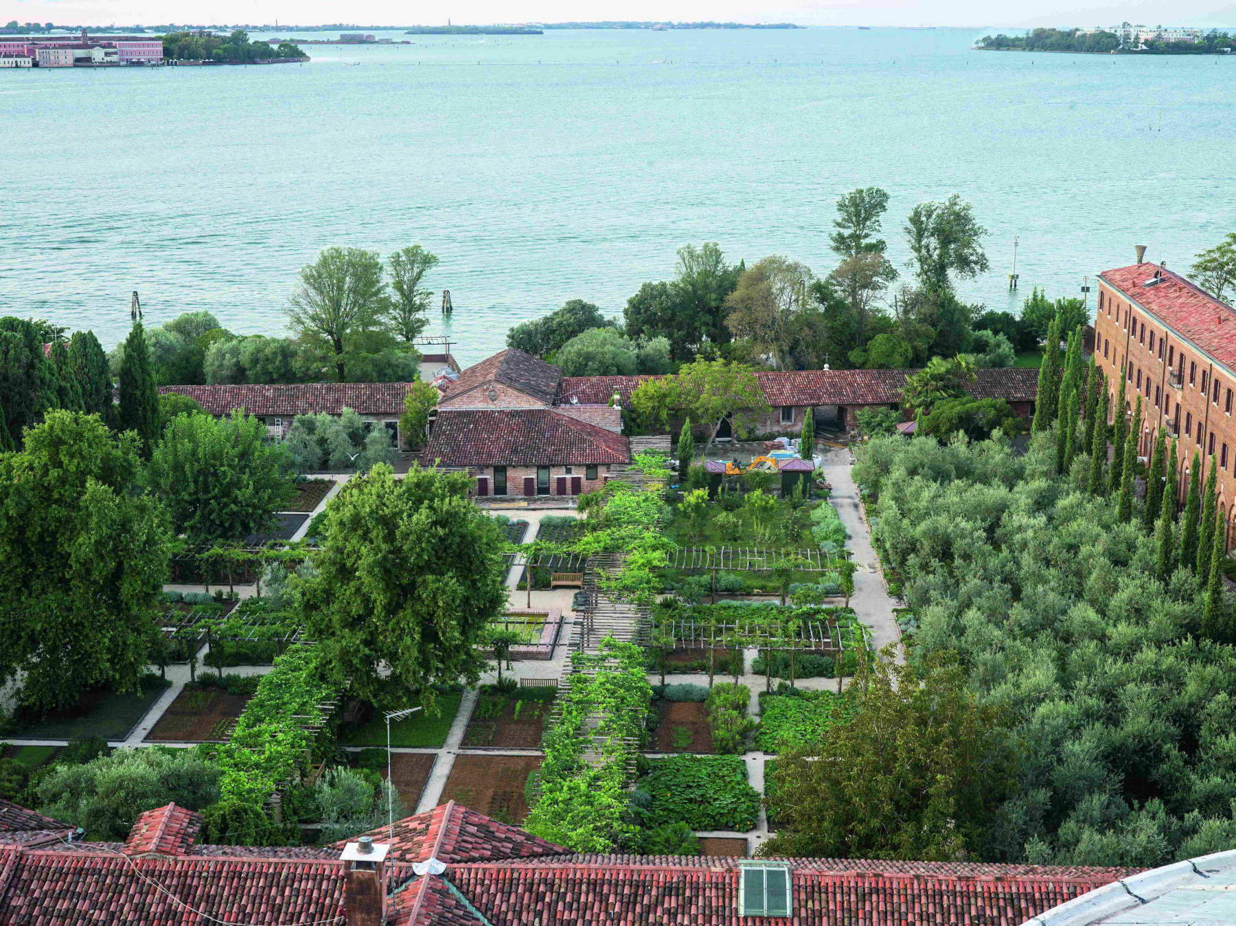 Der alte Erlösergarten in Venedig wird der Öffentlichkeit zugänglich gemacht