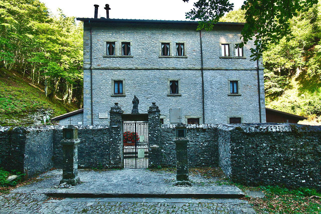 Verghereto, the Hermitage of Sant'Alberico. Photo: Luca Tizzi Verghereto, the Hermitage of Sant'Alberico. Photo: Luca Tizzi