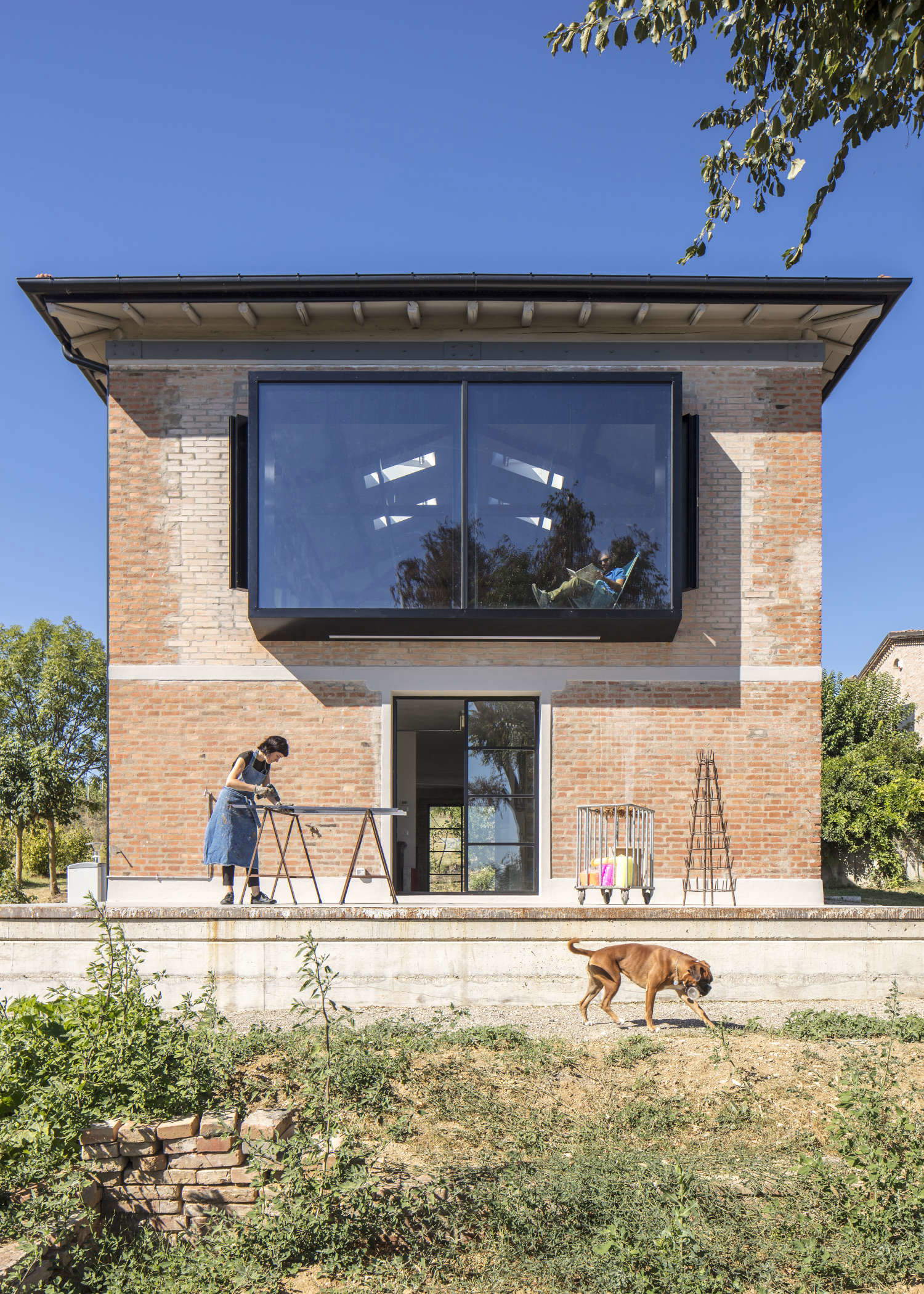 Ciclostile Architettura, FPA / Francesca Pasquali Archive, Giacomo Beccari Gaia Calamosca Alessandro Miti, Collina di Palesio (Bo), 2015-2017. Foto: Fabio Mantovani.