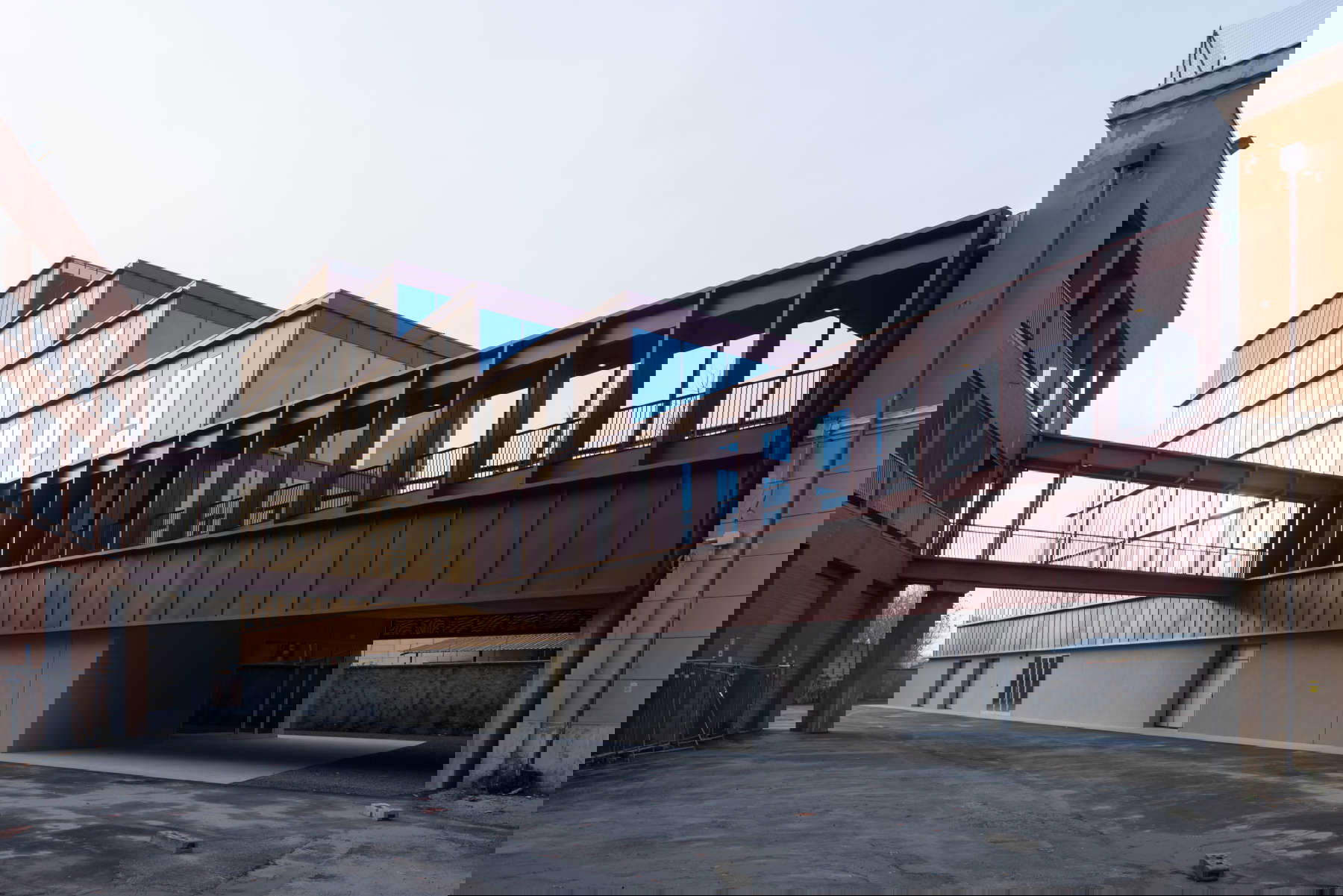 DEMOGO, Sede Regionale della Guardia di Finanza, Simone Gobbo Alberto Mottola Davide De Marchi, Bologna, 2018-2023. Foto: Iwan Baan.