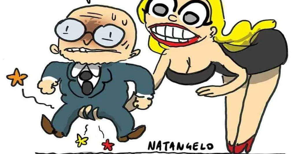 Caricaturas y memes sobre el escándalo Sangiuliano-Boccia: los más divertidos