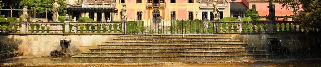 Die Sonett-Treppe. Foto: Villa Barbarigo Die Sonett-Treppe. Foto: Villa Barbarigo