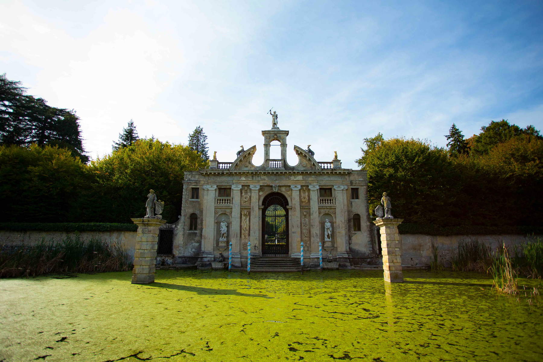 Der Pavillon der Diana. Foto: Villa Barbarigo Der Pavillon der Diana. Foto: Villa Barbarigo