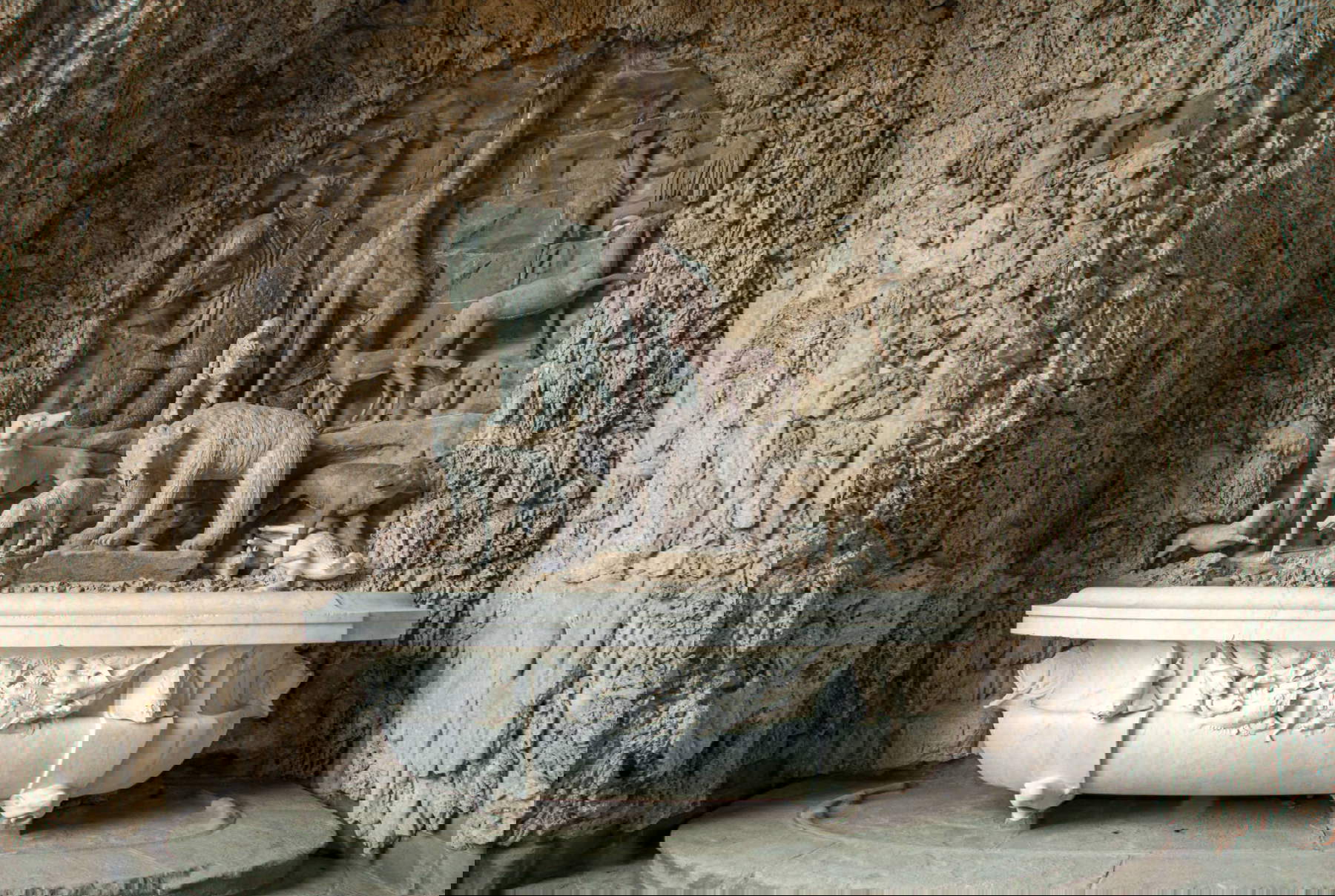 La grotte des animaux restaurée La grotte des animaux restaurée