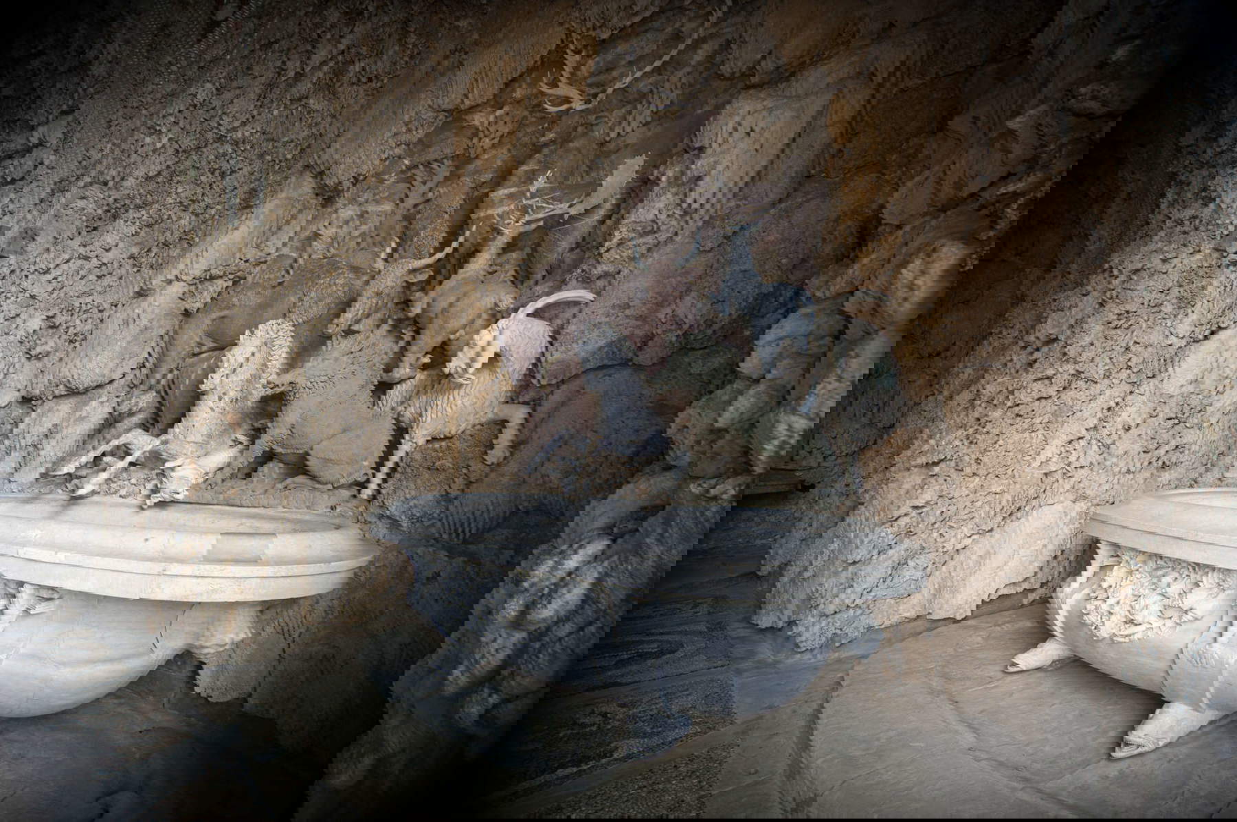 La grotte des animaux restaurée La grotte des animaux restaurée